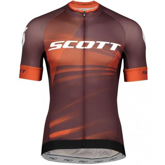 Fahrradbekleidung Radsport 2020 SCOTT RC Pro Trikot Kurzarm Outlet Orange/schwarz Radtrikot Kaufen