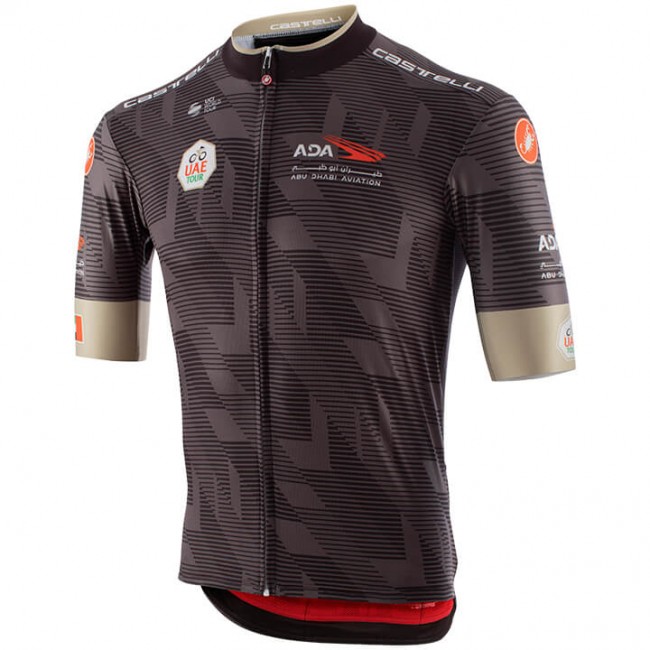Fahrradbekleidung Radsport 2020 UAE Tour Trikot Kurzarm Outlet schwarz Radtrikot Kaufen