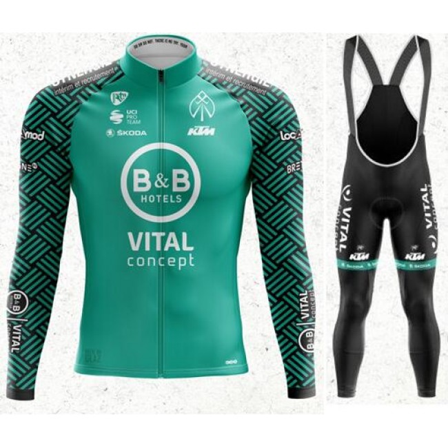 Fahrradbekleidung Radsport 2020 VITAL CONCEPT Trikot Langarm+ Trägerh Radtrikot Kaufen