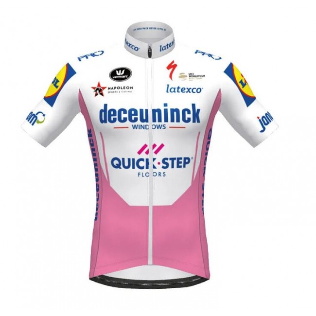 Fahrradbekleidung Radsport 2020 DECEUNINCK QUICK-STEP Giro d' Italia Trikot Kurzarm Outlet fuchs Radtrikot Kaufen