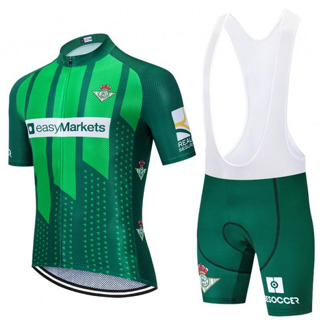 Fahrradbekleidung Radsport 2020 Real Betis Radbekleidung Satz Trikot Kurzarm+Trägerhosen Set Outlet Gr Radtrikot Kaufen