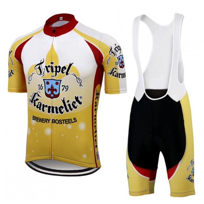 Fahrradbekleidung Radsport 2020 Tripel Karmeliet Radbekleidung Satz Trikot Kurzarm+Trägerhosen Set Outlet Gr Radtrikot Kaufen