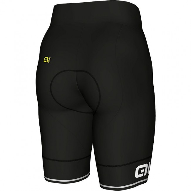 ALE CORSA Radhose kurz schwarz/weiß ALE CORSA Radhose kurz schwarz/weiß