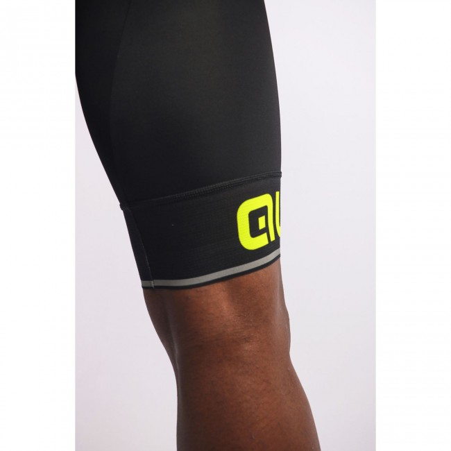 ALE CORSA Trägerhose kurz schwarz/neongelb ALE CORSA Trägerhose kurz schwarz/neongelb