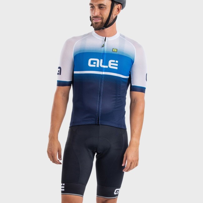 ALE CORSA Radhose kurz schwarz/weiß ALE CORSA Radhose kurz schwarz/weiß