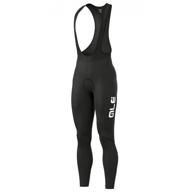 ALE SOLID WINTER Trägerhose lang schwarz