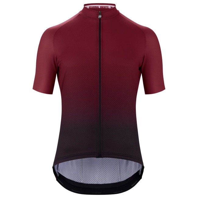 MILLE GT JERSEY C2 SHIFTER-Radtrikot kurzarm bordeaux rot/schwarz