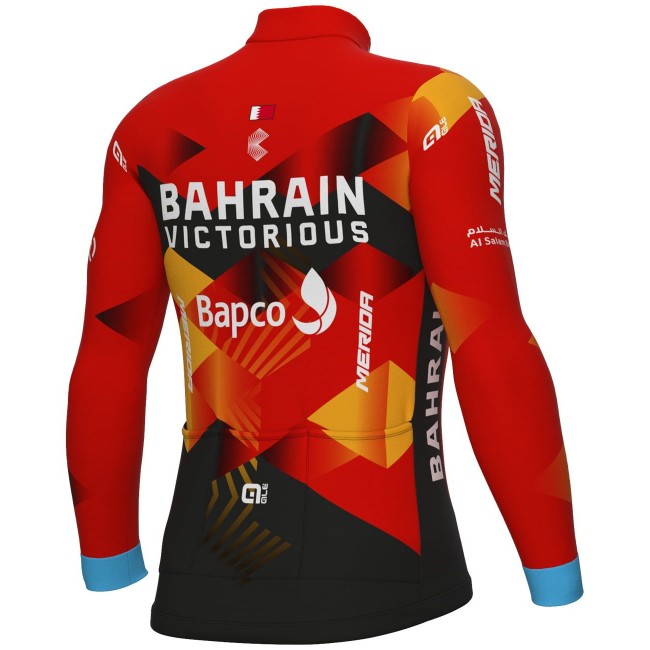 Bahrain Victorious 2023 Radtrikot langarm-ALE Radsport-Profi-Team Bahrain Victorious 2023 Radtrikot langarm-ALE Radsport-Profi-Team