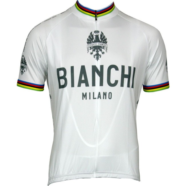 PRIDE Radtrikot kurzarm weiß