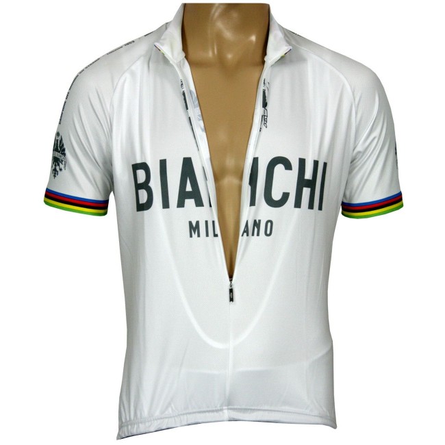 PRIDE Radtrikot kurzarm weiß PRIDE Radtrikot kurzarm weiß