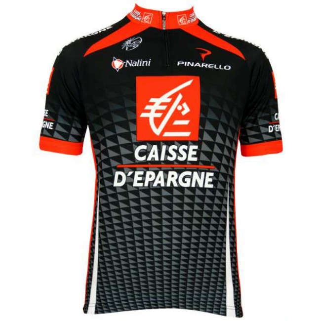 Caisse d'Epargne 2010 Radtrikot kurzarm kurzer RV-Radsport-Profi-Team