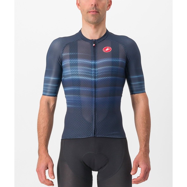 CLIMBER'S 3.0 SL2 Radtrikot kurzarm blau