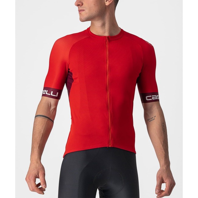 ENTRATA VI Radtrikot kurzarm rot