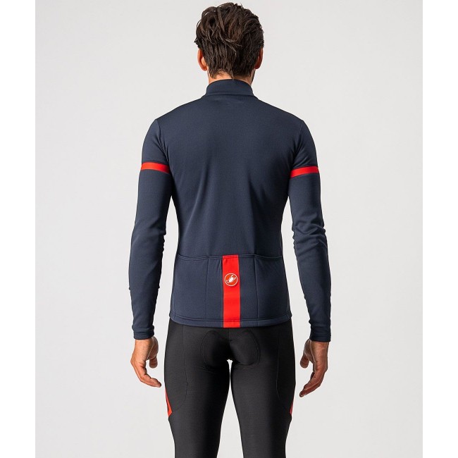 FONDO 2 Radtrikot langarm blau/rot FONDO 2 Radtrikot langarm blau/rot