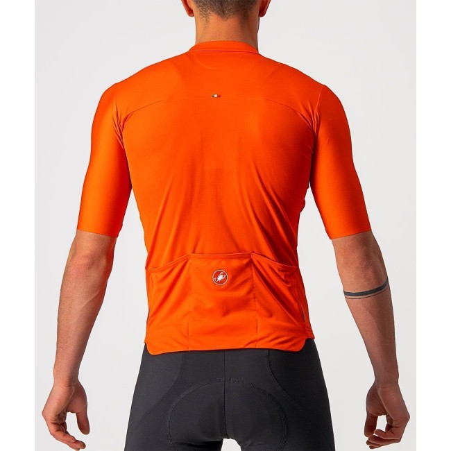 PROLOGO 7 Radtrikot kurzarm rot/orange PROLOGO 7 Radtrikot kurzarm rot/orange