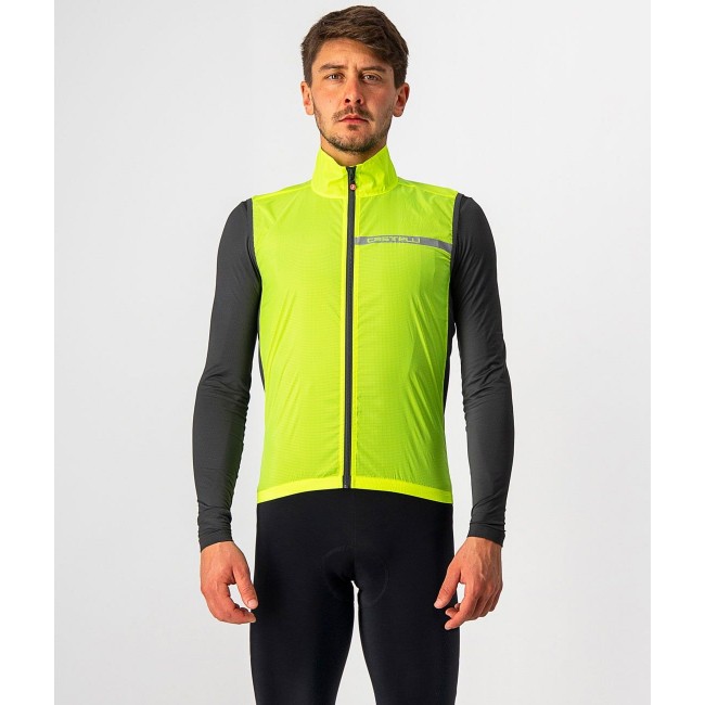 SQUADRA STRETCH VEST-Fahrradweste neongelb