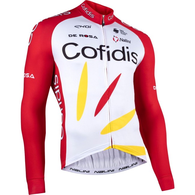 COFIDIS 2021 Radtrikot langarm-Radsport-Profi-Team