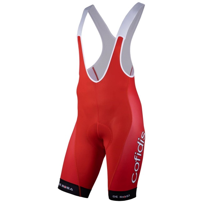 COFIDIS 2021 Trägerhose kurz-Radsport-Profi-Team