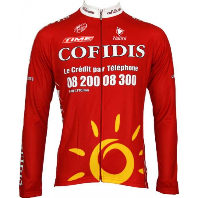 Cofidis 2008 Langarmtrikot