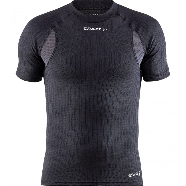 Active Extreme X Crewneck Funktionsunterhemd kurzarm schwarz