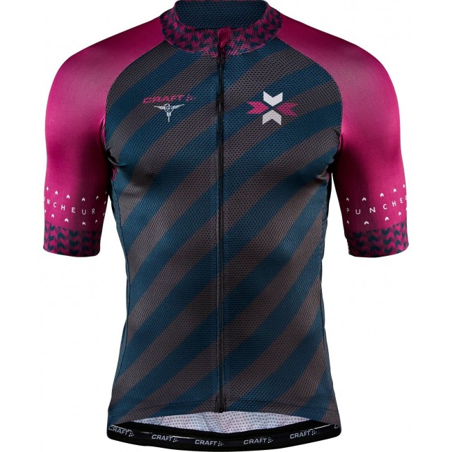 SPECIALISTE Radtrikot kurzarm braun/weinrot