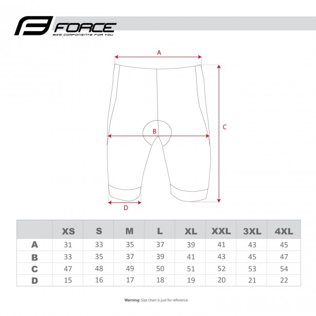 B30 Radhose kurz schwarz/rot B30 Radhose kurz schwarz/rot