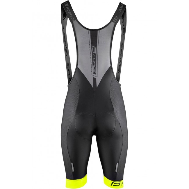 DASH Radsport-Set (Radtrikot+Trägerhose) schwarz/neongelb DASH Radsport-Set (Radtrikot+Trägerhose) schwarz/neongelb