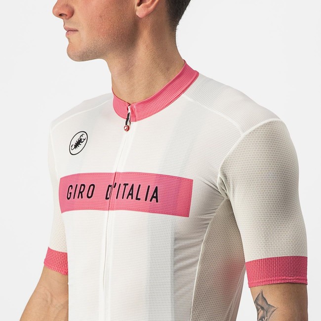 Giro d'Italia 2023 FUORI-MAGLIA BIANCO Radtrikot kurzarm Giro d'Italia 2023 FUORI-MAGLIA BIANCO Radtrikot kurzarm