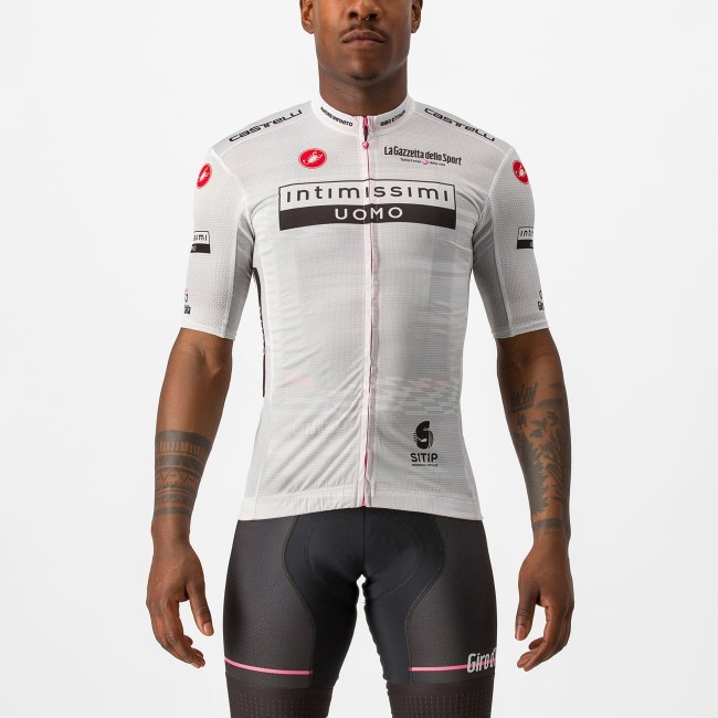 Giro d'Italia 2023 MAGLIA BIANCO Set (Radtrikot+Trägerhose)
