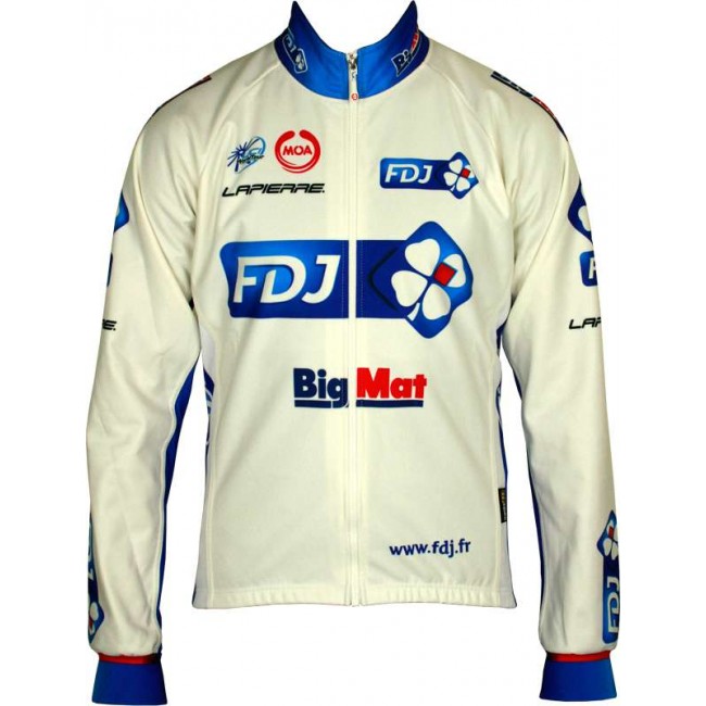 Radsport-Winterjacke-FRANCAISE DES JEUX (FDJ)-BIG MAT 2012 Radsport-Profi-Team