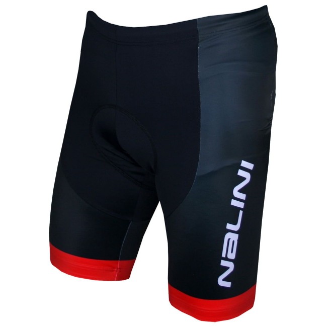 Übergröße DYNAMITE Radhose kurz schwarz/rot