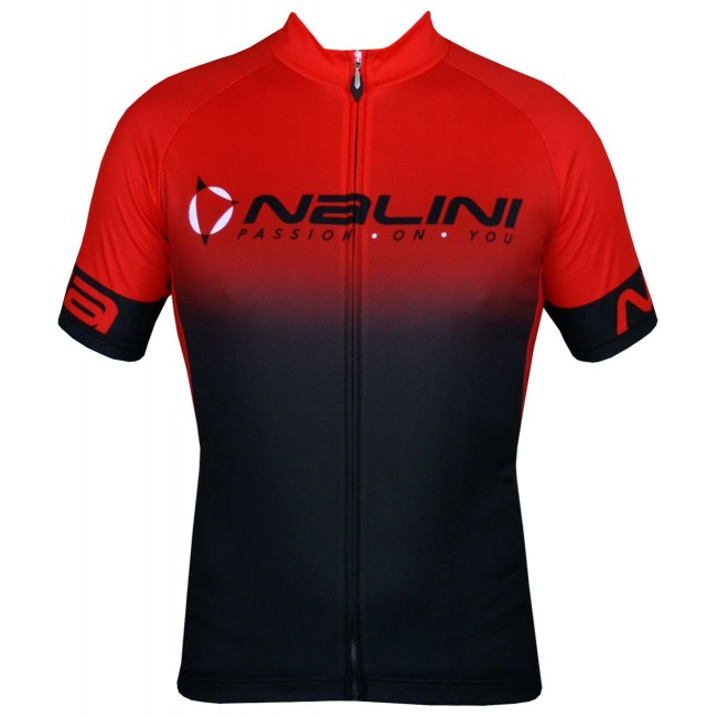 Horizon Jersey Radtrikot kurzarm schwarz/rot