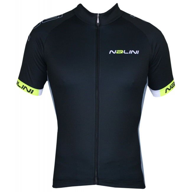 Native Jersey Radtrikot kurzarm schwarz/neongelb