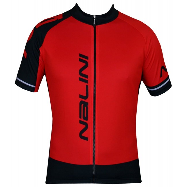 Pace Jersey Radtrikot kurzarm rot/schwarz
