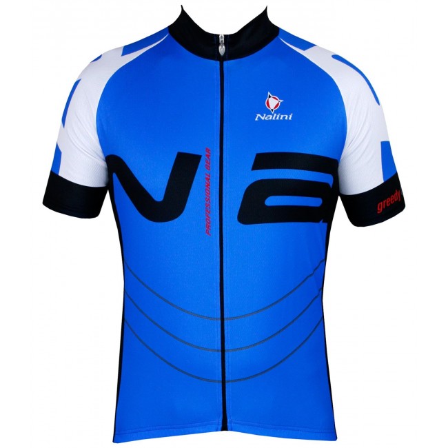 THUNDER Radtrikot kurzarm blau