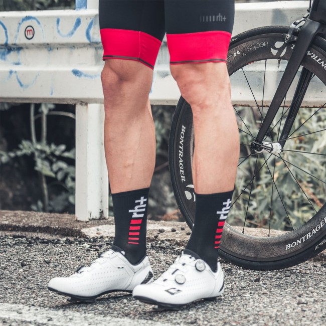 Logo Trägerhose kurz schwarz/rot Logo Trägerhose kurz schwarz/rot