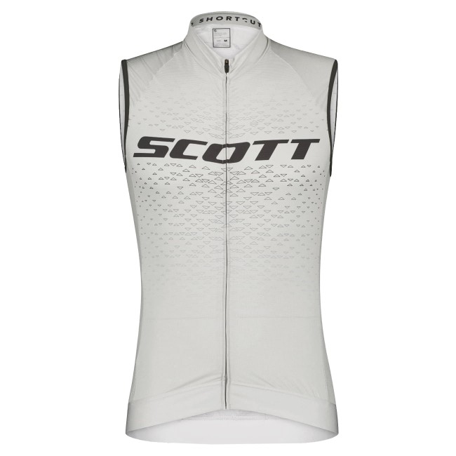 RC PRO Radtrikot ärmellos hellgrau/dunkelgrau