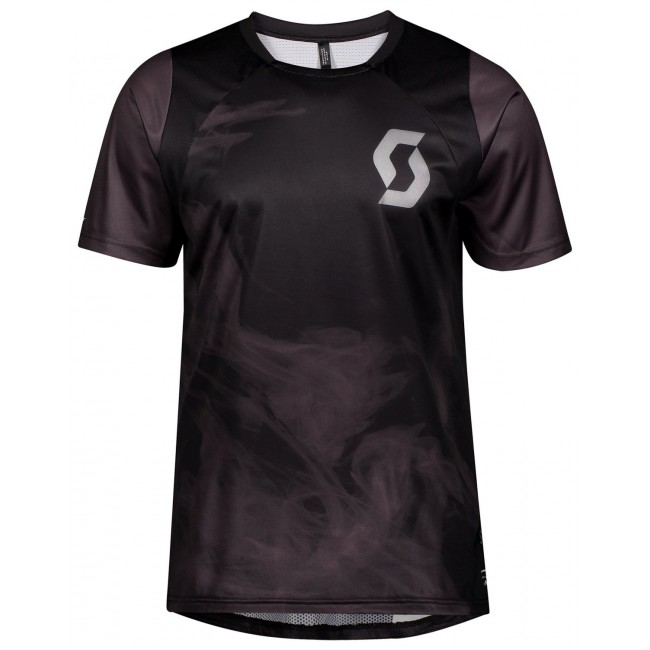 TRAIL VERTIC MTB Trikot kurzarm schwarz