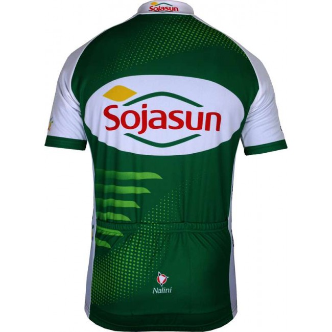 SOJASUN 2013 Radsport-Profi-Team-Kurzarmtrikot mit kurzem Reißverschluss SOJASUN 2013 Radsport-Profi-Team-Kurzarmtrikot mit kurzem Reißverschluss