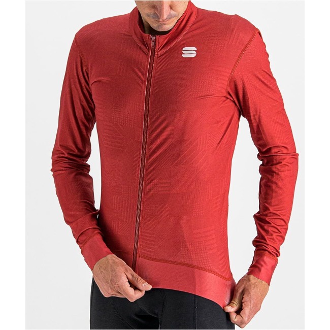 LOOM THERMAL JERSEY Radtrikot langarm rot LOOM THERMAL JERSEY Radtrikot langarm rot