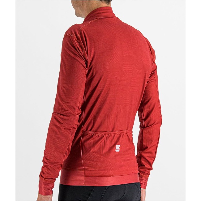 LOOM THERMAL JERSEY Radtrikot langarm rot LOOM THERMAL JERSEY Radtrikot langarm rot