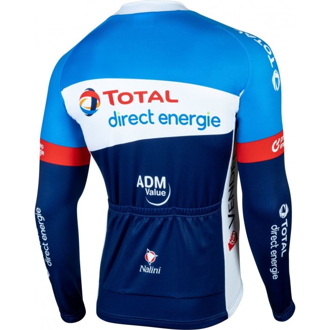 Team Total Direct Energy 2019 Radtrikot langarm-Radsport-Profi-Team Team Total Direct Energy 2019 Radtrikot langarm-Radsport-Profi-Team