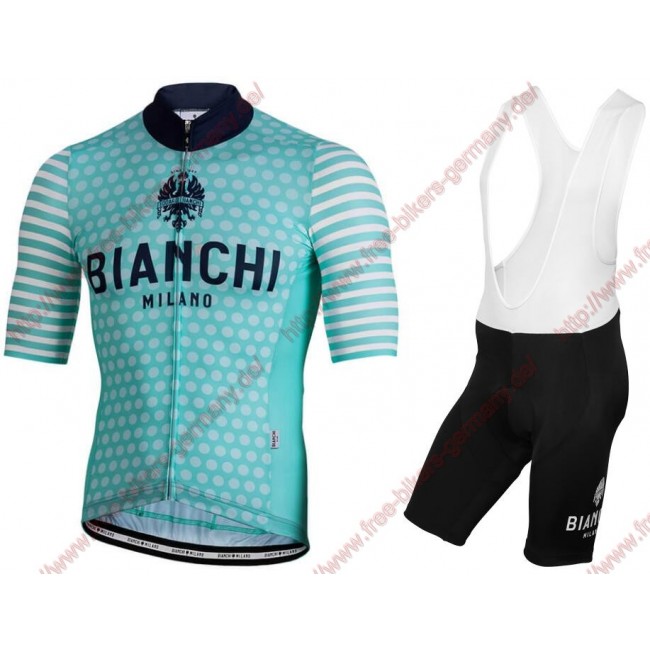 Profiteams BIANCHI MILANO Davoli Radbekleidung Satz Trikot Kurzarm+Trägerhosen Se Radtrikot Kaufen