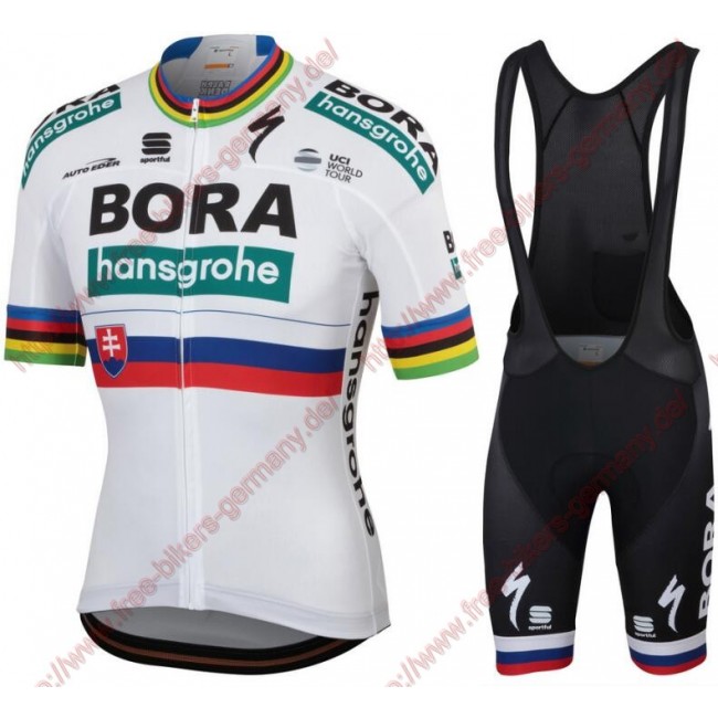 Profiteams Bora Hansgrohe 2019 Slovak champion Radbekleidung Satz Trikot Kurzarm+Trägerhosen Se Radtrikot Kaufen