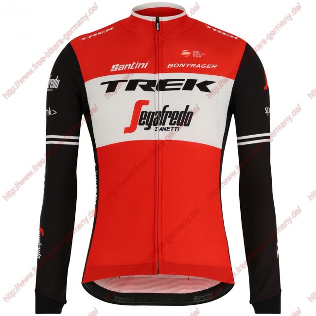 Profiteams Trek Segafredo 2019 rot Radsport Trikot Langarm Radtrikot Kaufen