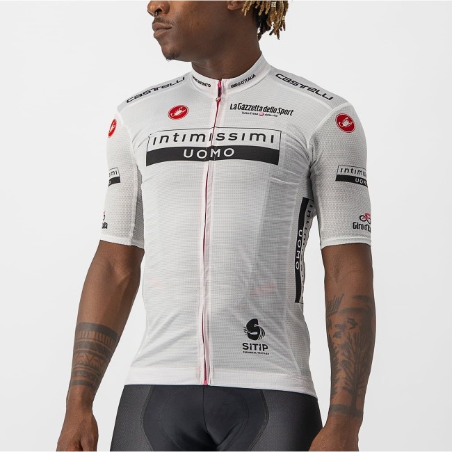 Giro d'Italia 2022 MAGLIA BIANCO(weiß) Radtrikot kurzarm Radtrikot Kaufen