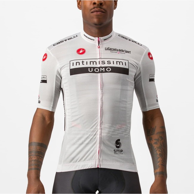Giro d'Italia 2023 MAGLIA BIANCO(weiß) Radtrikot kurzarm Radtrikot Kaufen