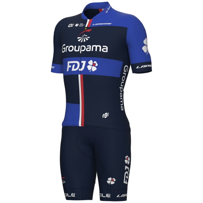 GROUPAMA-FDJ 2023 Trägerhose kurz-ALE Radsport-Profi-Team Radtrikot Kaufen GROUPAMA-FDJ 2023 Trägerhose kurz-ALE Radsport-Profi-Team Radtrikot Kaufen