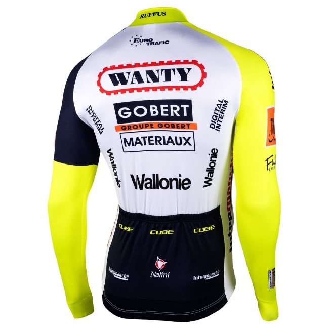 Intermarché-Wanty-Gobert Matériaux 2022 Radtrikot langarm-Radsport-Profi-Team Radtrikot Kaufen Intermarché-Wanty-Gobert Matériaux 2022 Radtrikot langarm-Radsport-Profi-Team Radtrikot Kaufen