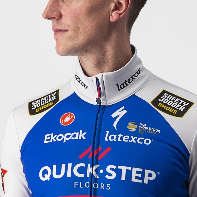 Quick Step-Alpha Vinyl 2022 Radtrikot langarm-Radsport-Profi-Team Radtrikot Kaufen Quick Step-Alpha Vinyl 2022 Radtrikot langarm-Radsport-Profi-Team Radtrikot Kaufen
